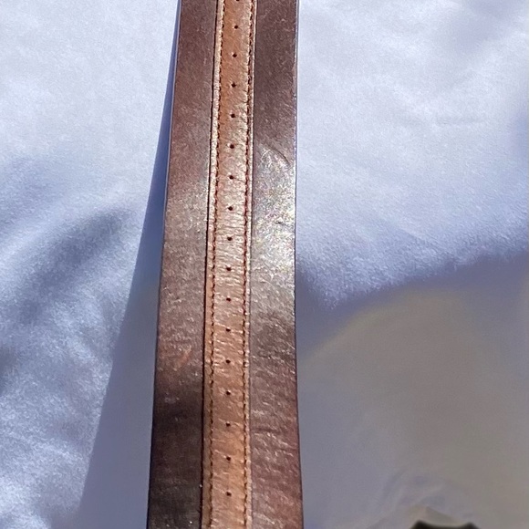 VTG Eddie Bauer🇺🇸 Made Leather Belt, Sz 30 - Picture 6 of 11